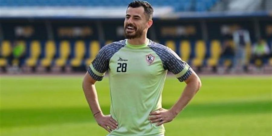 الونش يشارك في تدريبات الزمالك - لاين نيوز